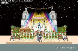 Instituciones presentan diseños para los Altares a la Purísima Concepción de María