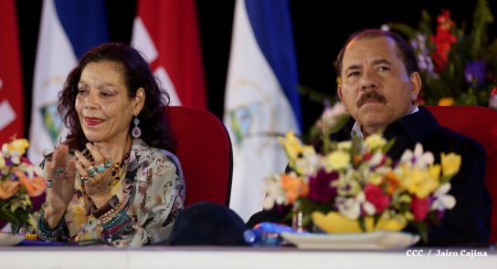 Presidente Daniel y Compañera Rosario presiden celebración del 36 Aniversario del MIGOB