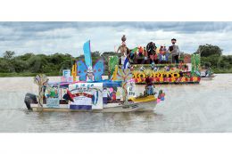 San Carlos se llena de colorido con realización de Carnaval Acuático