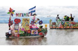 San Carlos se llena de colorido con realización de Carnaval Acuático