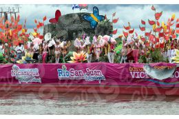 San Carlos se llena de colorido con realización de Carnaval Acuático