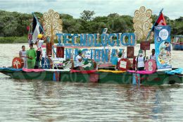 San Carlos se llena de colorido con realización de Carnaval Acuático