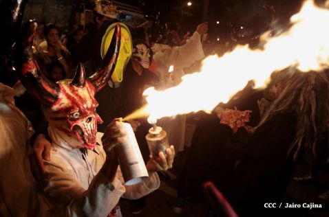 Masaya celebra a los Agüizotes en desborde de alegría y tradición