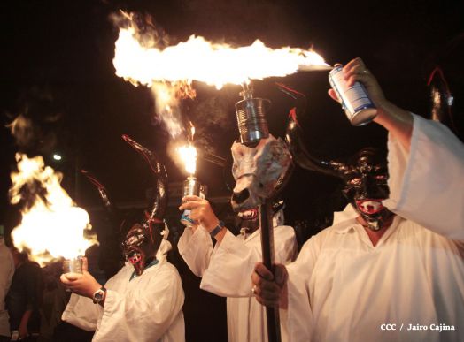 Masaya celebra a los Agüizotes en desborde de alegría y tradición