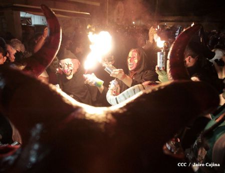 Masaya celebra a los Agüizotes en desborde de alegría y tradición
