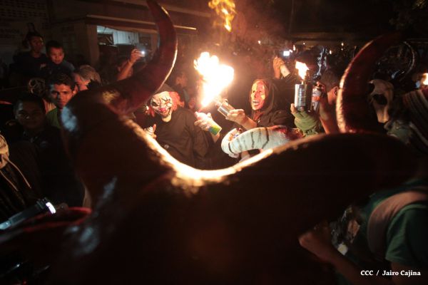 Masaya celebra a los Agüizotes en desborde de alegría y tradición