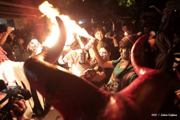 Masaya celebra a los Agüizotes en desborde de alegría y tradición