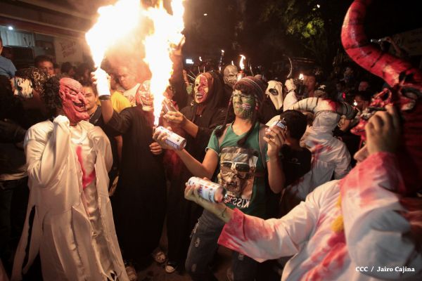 Masaya celebra a los Agüizotes en desborde de alegría y tradición