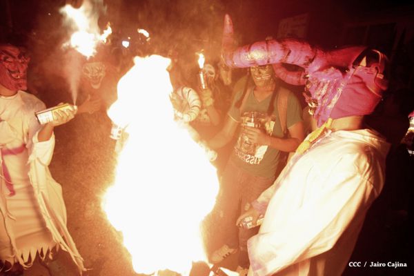 Masaya celebra a los Agüizotes en desborde de alegría y tradición