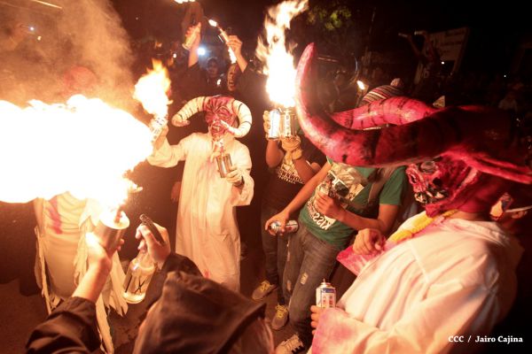 Masaya celebra a los Agüizotes en desborde de alegría y tradición