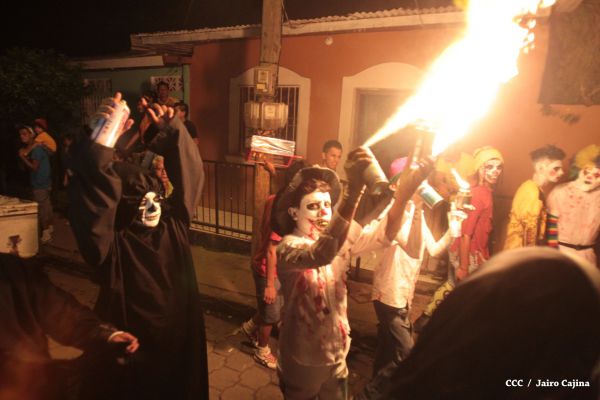 Masaya celebra a los Agüizotes en desborde de alegría y tradición