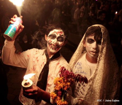 Masaya celebra a los Agüizotes en desborde de alegría y tradición