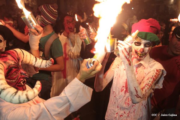 Masaya celebra a los Agüizotes en desborde de alegría y tradición