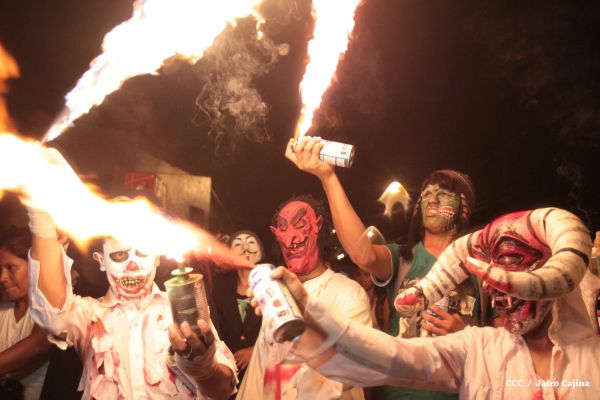 Masaya celebra a los Agüizotes en desborde de alegría y tradición