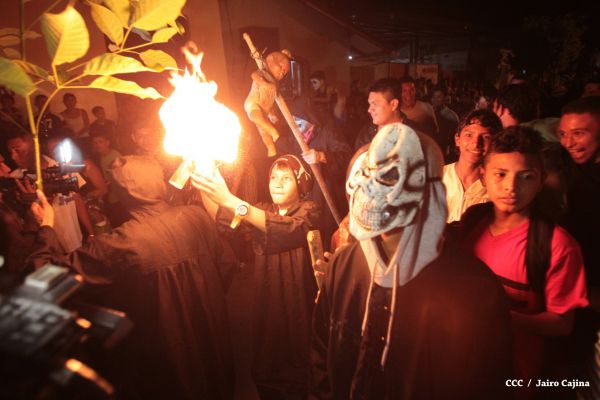Masaya celebra a los Agüizotes en desborde de alegría y tradición