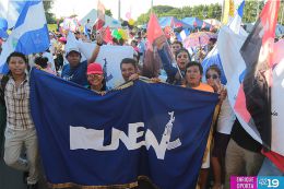 Caminata Trabajo y Paz... Unida, Nicaragua Triunfa!