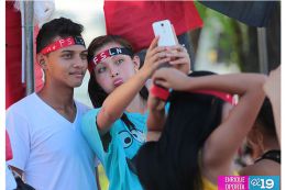 Caminata Trabajo y Paz... Unida, Nicaragua Triunfa!