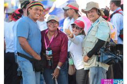 Caminata Trabajo y Paz... Unida, Nicaragua Triunfa!