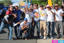 Caminata Trabajo y Paz... Unida, Nicaragua Triunfa!