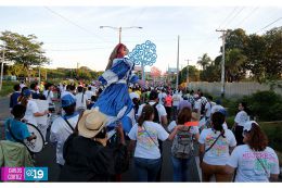 Caminata Trabajo y Paz... Unida, Nicaragua Triunfa!