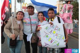 Caminata Trabajo y Paz... Unida, Nicaragua Triunfa!