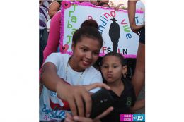 Caminata Trabajo y Paz... Unida, Nicaragua Triunfa!