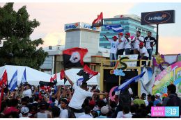 Caminata Trabajo y Paz... Unida, Nicaragua Triunfa!