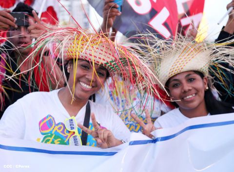 Más fotos de la Caminata Trabajo y Paz… Unida, Nicaragua Triunfa!