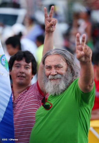 Más fotos de la Caminata Trabajo y Paz… Unida, Nicaragua Triunfa!