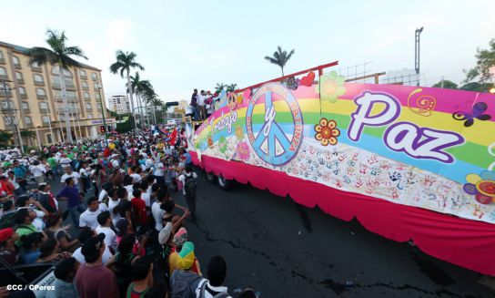 Más fotos de la Caminata Trabajo y Paz… Unida, Nicaragua Triunfa!