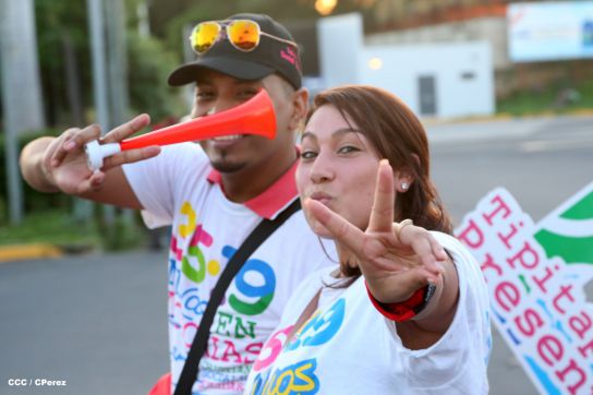 Más fotos de la Caminata Trabajo y Paz… Unida, Nicaragua Triunfa!