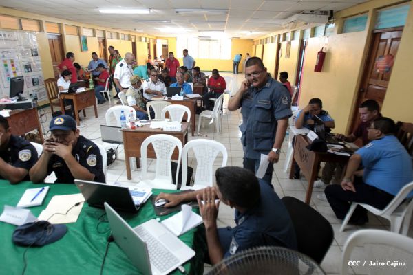 Simulacro protector ante huracanes en la Costa Caribe