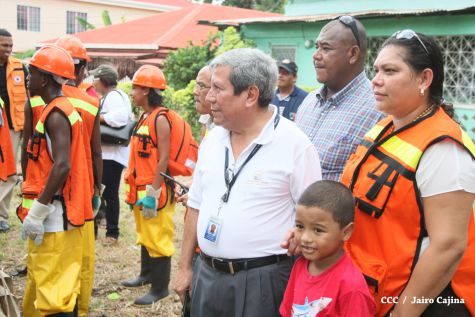 Simulacro protector ante huracanes en la Costa Caribe