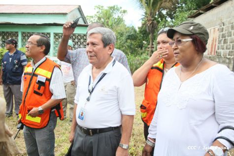 Simulacro protector ante huracanes en la Costa Caribe
