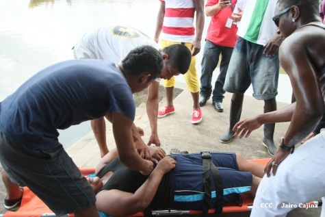 Simulacro protector ante huracanes en la Costa Caribe