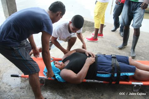 Simulacro protector ante huracanes en la Costa Caribe