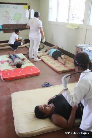 Simulacro protector ante huracanes en la Costa Caribe