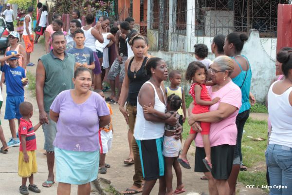 Simulacro protector ante huracanes en la Costa Caribe