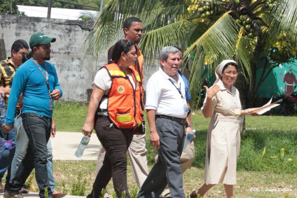 Simulacro protector ante huracanes en la Costa Caribe