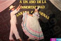 Artistas nicaragüenses rinden homenaje a Marina Cárdenas