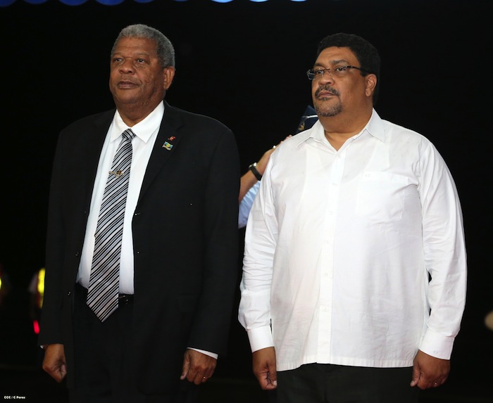 Arriban mandatarios del Caribe