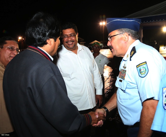 Evo Morales arriba a Nicaragua para participar en Cumbre Petrocaribe