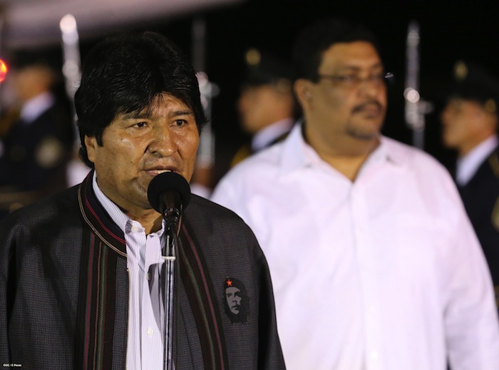 Evo Morales arriba a Nicaragua para participar en Cumbre Petrocaribe