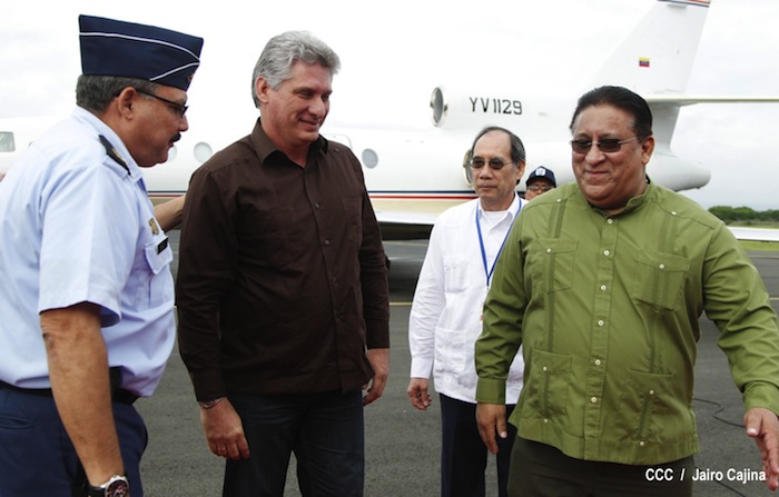 Arriba Primer Vicepresidente de Cuba a Nicaragua para participar en Cumbre Petrocaribe