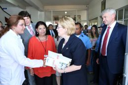 Ministra de Salud de la Federación de Rusia cumple intensa agenda de trabajo