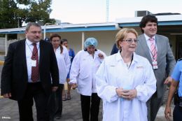Ministra de Salud de la Federación de Rusia cumple intensa agenda de trabajo