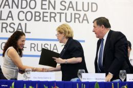 Ministra de Salud de la Federación de Rusia cumple intensa agenda de trabajo