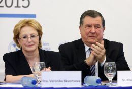 Ministra de Salud de la Federación de Rusia cumple intensa agenda de trabajo