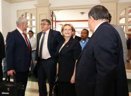 Ministra de Salud de la Federación de Rusia cumple intensa agenda de trabajo