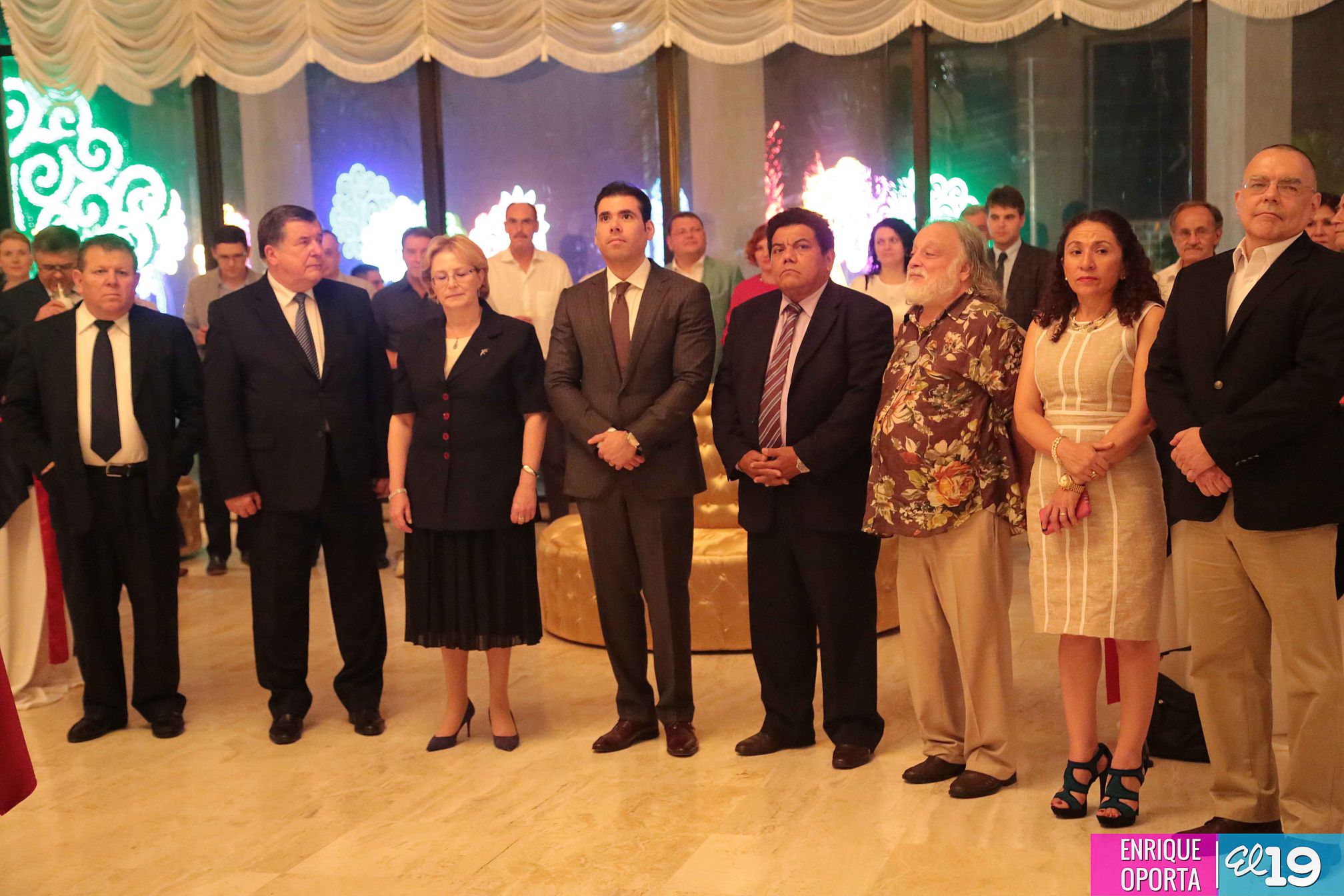 Ministra de Salud rusa desvela en Nicaragua busto del poeta Aleksandr Pushkin